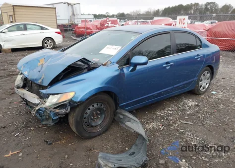 2006 Honda Civic Lx из США, поврежденный, VIN 1HGFA16586L031120